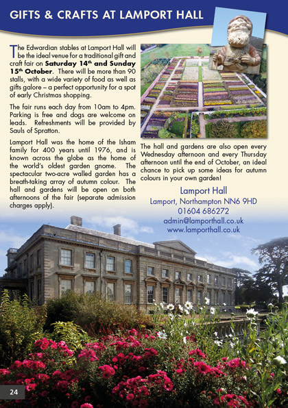 Gifts and Crafts at Lamport Hall