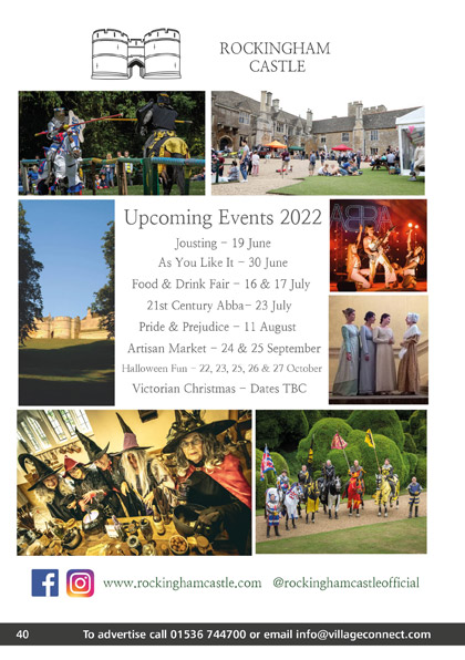 Rockingham Castle Events 2022