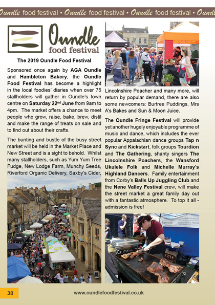 The 2019 Oundle Food Festival 