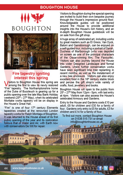 Boughton House May 2019
