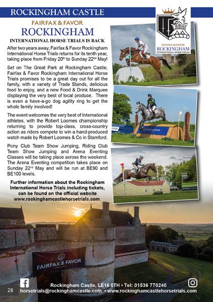 Fairfax & Favor Rockingham International Horse Trials