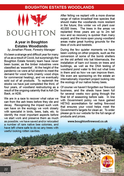 A year in Boughton Estates Woodlands