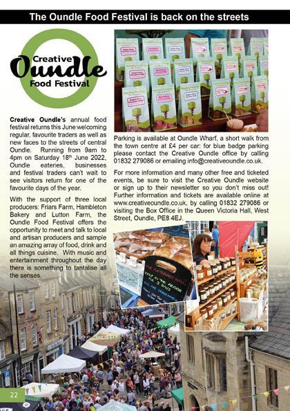 The Oundle Food Festival is back on the streets