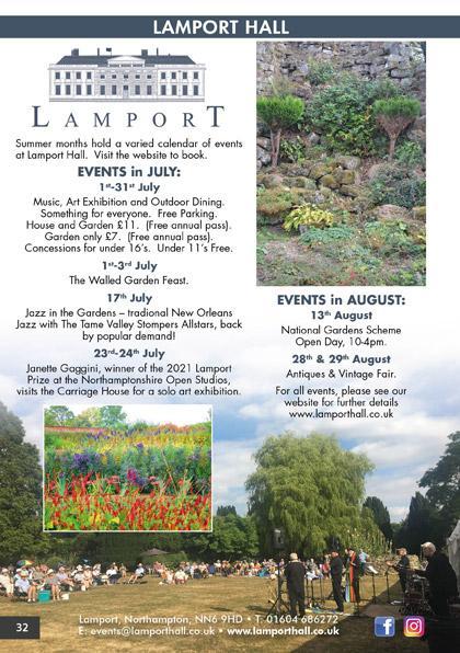 Lamport Hall July/August 2022